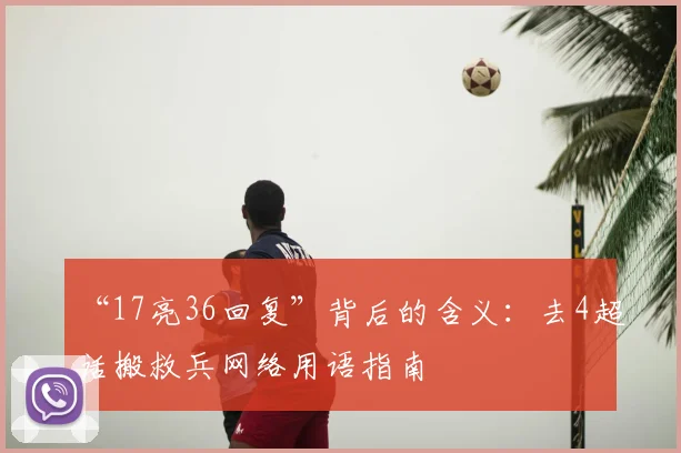 “17亮36回复”背后的含义：去4超话搬救兵网络用语指南